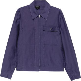 A.P.C. A.p.c., Jassen, Heren, Blauw, M, Light Jassen