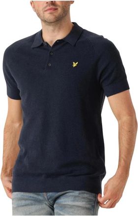 Lyle & Scott Heren, Tops, Blauw, Maat: XS Linnen
