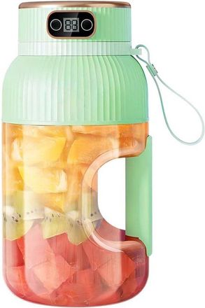 OEM Dailygoods - Licuadora Port&aacute;til De 1200 Ml Con Pantalla Digital Y Recargable Por Usb