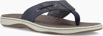 Sperry Top-Sider Mens Sperry Baitfish Leather Mens Navy Sandals - Blue - Size: 11