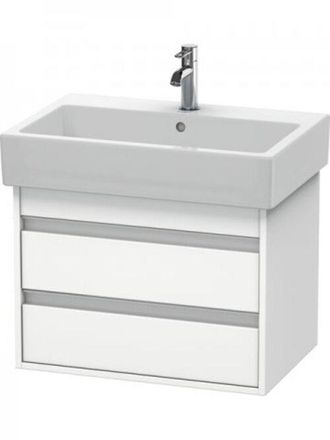 Duravit Duravit - Ketho Tocador De Pared 6624, 2 Cajones, 650mm, Para Vero