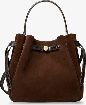 Tory Burch Borsa a secchiello Romy in suede - TORY BURCH - gender_Woman