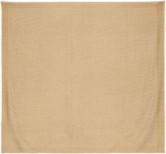 Fendi Scarves, female, Brown, Size: ONE SIZE FF Shawl