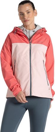 Craghoppers Dames/Dames Vanth Waterdichte Jas (Diep Koraal/Roze Perzik)