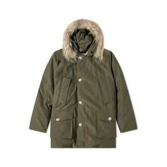 Woolrich Hombre, Abrigos, Verde, Talla: L