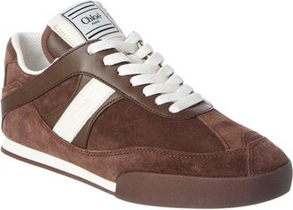 Chlo&eacute; Kick Suede Sneaker