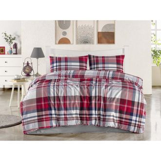 Blanc Avenue Juego de funda de edred&oacute;n 200x200 cm+ 2 FA 65x65 cm 100% algod&oacute;n