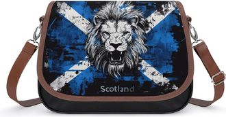 Generic Scottish Scotland Lion Flag Fashion Womens Crossbody Bags Novelty Handbag Shoulder Bag Purse