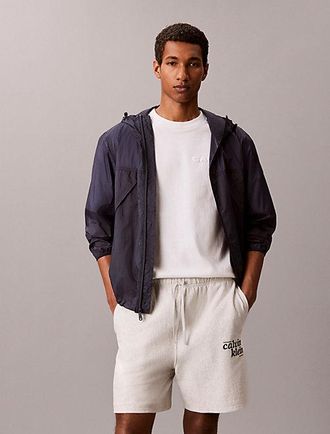 Calvin Klein Korte joggingbroek met geborduurd logo