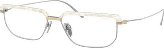Prada D64S Zonnebril - Heren - Accessoires - Wit - Maat: 58 MM Polyamide