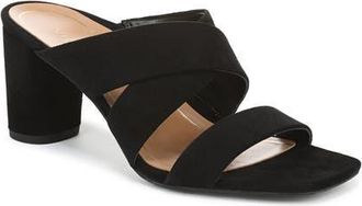 Vionic Merlot Slide Sandal in Black at Nordstrom, Size 7.5