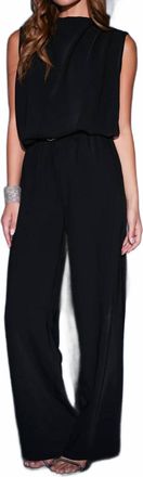 Bishop + Young Womens Becket Jumpsuit In Black