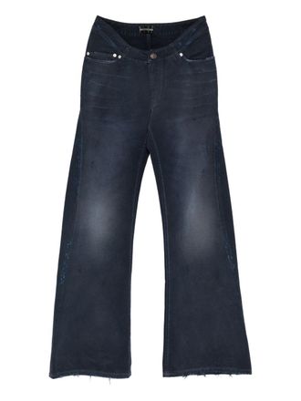 Balenciaga gebogen denimjeans