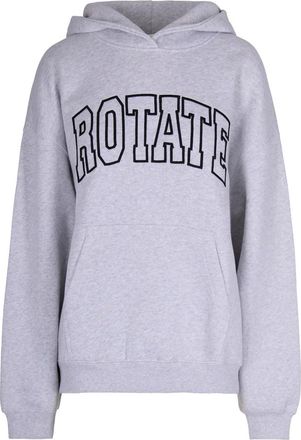 Rotate Heavy Sweat Hoodie - Dames - Hoodies - Grijs - M - Katoen - Hoodies & sweatvesten