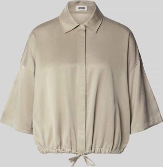 Drykorn Drykorn Relaxed Fit Bluse aus Modal-Mix Modell Lainay in Hellgruen, Gr&ouml;&szlig;e 34