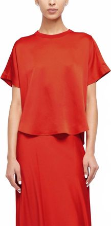 SIMKHAI Addy T-Shirt In Flame