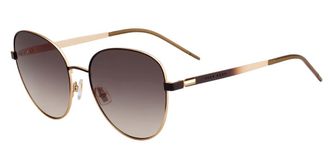 BOSS Boss 1161/S UFM/HA Mens Sunglasses Brown Size 58