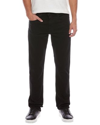 7 For All Mankind Squiggle Black Onyx Slim Ankle Jean