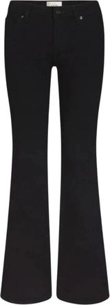 Frame Denim Jeans, Dames, Zwart, W26, Katoen, The Flare