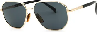 David Beckham DB 1132/F/S 0RHL IR Gold Black/Grey