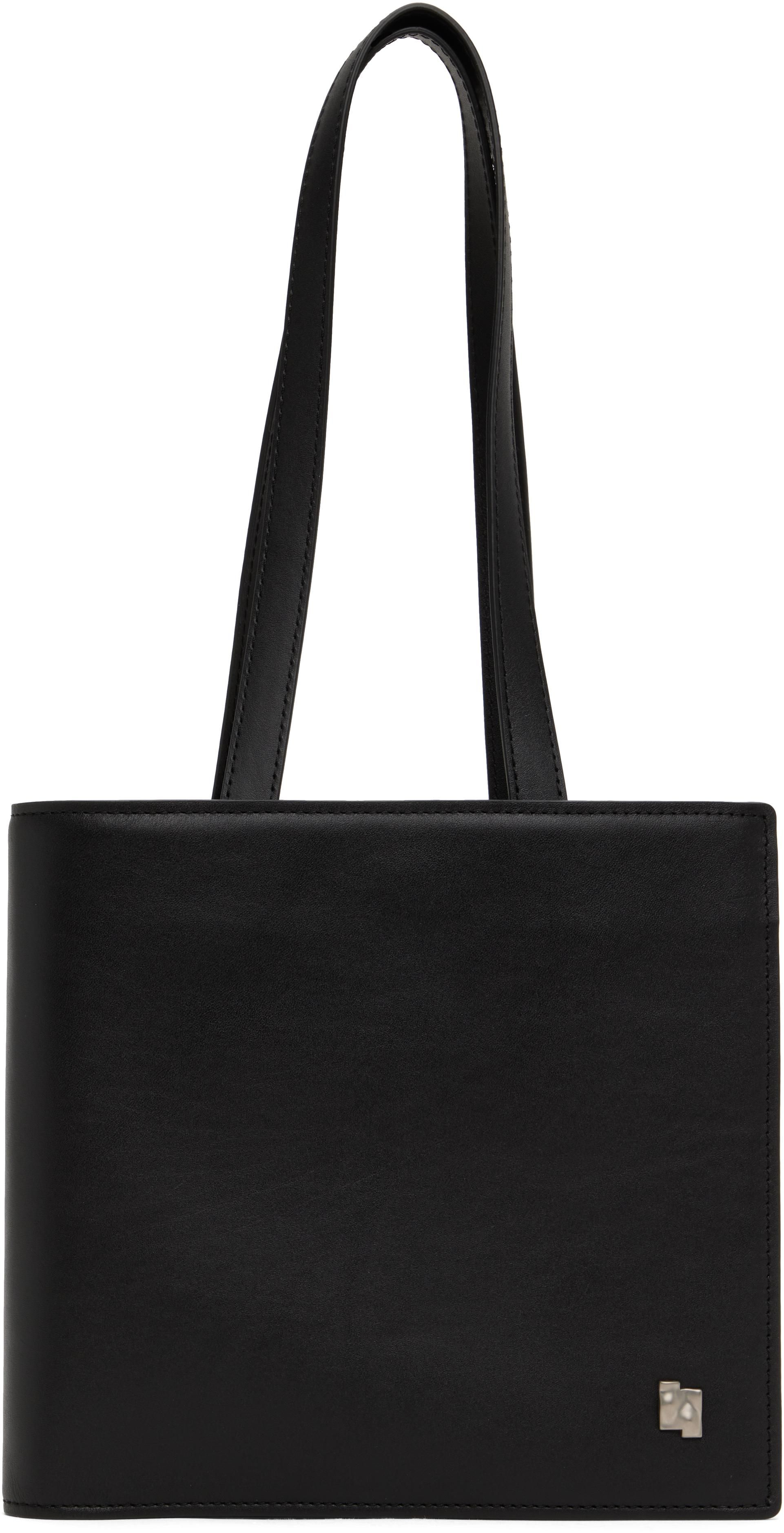 【ADERERROR】Small Tote Bag Black ADER error Black Small Shopper Tote ADER error