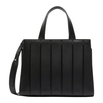 Max Mara Medium Leather Whitney Bag - female - Max Mara - Handbags - Black - ONE SIZE - Bags