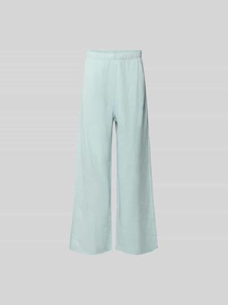 Maison Margiela Wide Fit Sweatpants mit elastischem Bund in Helltuerkis, Gr&ouml;&szlig;e XL