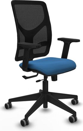 Piqueras y Crespo Silla De Oficina Piqueras Y Crespo Motilla Negro Reposabrazos Ajustables