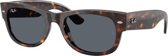 Ray-Ban RB0832SF Mega Wayfarer II Asian Fit 902/R5 Mens Sunglasses Tortoiseshell Size 55