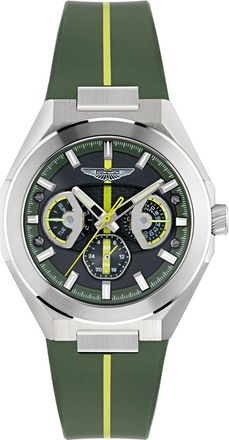 Aston Martin Thrill Tks W Mens Green Watch MTRI2S601 Silicone - One Size