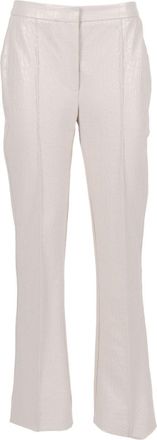 Elisabetta Franchi Trousers Milk