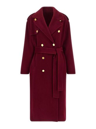 Alberta Ferretti Long wool coat