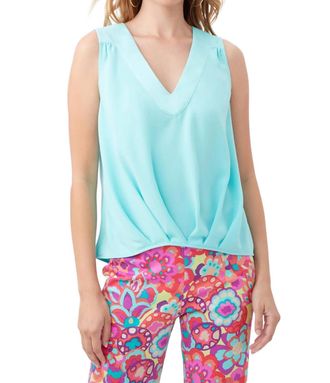 Trina Turk Brunella Top In Marina