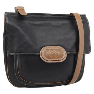 Loewe Pre-owned Schoudertas - Dames - Pre-owned - Zwart - Maat: ONE Size Leer