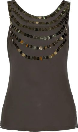 Joseph silk top - Brown
