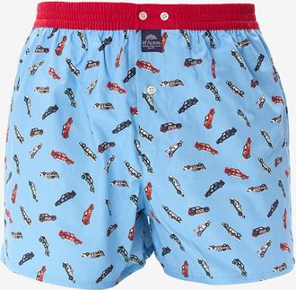 MC Alson Boxershorts aus Baumwolle Racing Cars