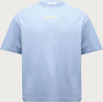 Off-white Mens Off White Off Hl_vinyl S S in Light Blue - Size X-Small