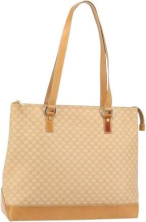 Celine Pre-owned Tote Bags, female, Beige, Size: ONE SIZE Pre-owned Plastic Tote Bag