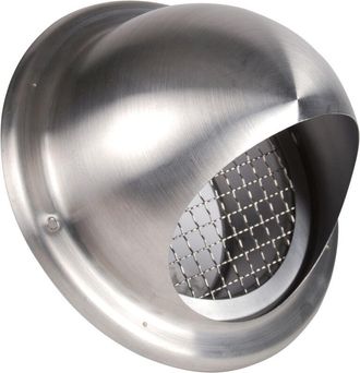 Ubbink Toma De Aire Fachada - Inox &Oslash;160