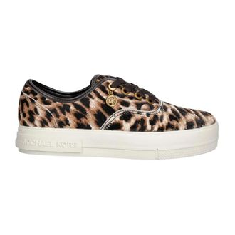 Michael Kors Lindsey Lace Up - Dames - Schoenen - Beige - Maat: 39 EU Leer
