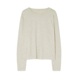 American Vintage Dames, Tops, Grijs, Maat: XS Katoen