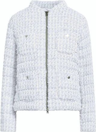 Herno Womens Bomber Jacket In Open White