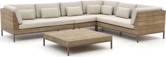 Apple Bee Long Island hoek loungeset 5-delig