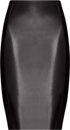 Wolford Jenna Skirt - Dames - Kokerrokken - Bruin - S - Wol - Rokken