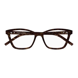 Saint Laurent Cat-Eye Tortoiseshell Eyeglasses - Brown