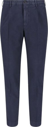 Incotex Straight Cotton Trousers
