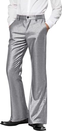 Generic 2025 Trousers Mens Casual Pants Relaxed Fit Flare Leg Comfortable Stretch Fabric Everyday Wear Home Outing Party Versatile Stylish Breathable Lightwei