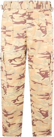 Diesel Straight Trousers, male, Beige, Size: W32 Lightweight Camouflage Trousers