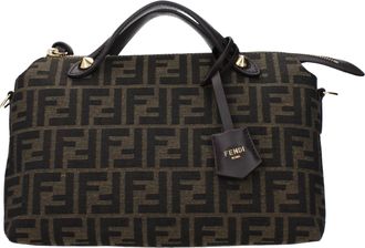 Fendi Handtassen By The Way Damess Stof bruin/ebbenhout