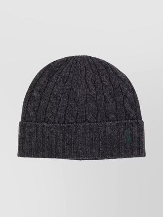 Polo Ralph Lauren cozy cable knit hat with ribbed cuff